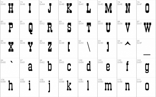 Branding Iron Font 1