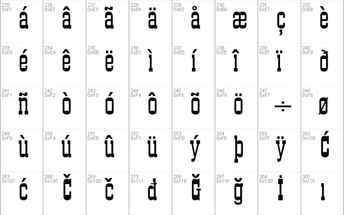 Branding Iron Font 4