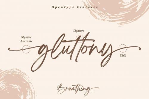Breathing Signature Brush Font 1