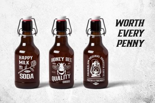 Bronzier Sporty Serif Font Family 6