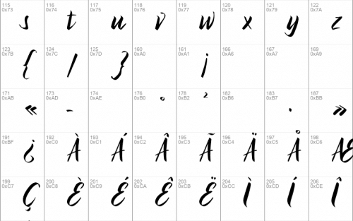 Brush Fila Font 2