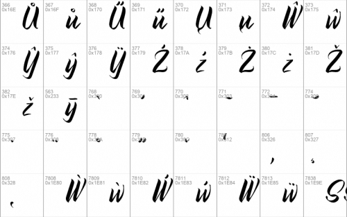 Brush Fila Font 6