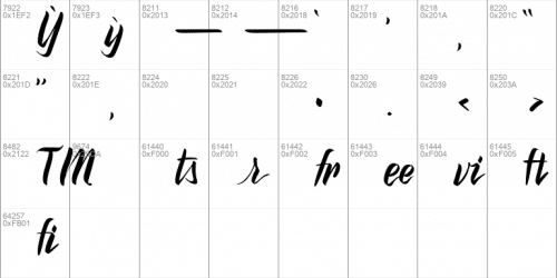 Brush Fila Font 7