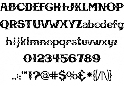 CBGB Font  1
