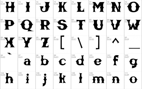 CBGB Font  3