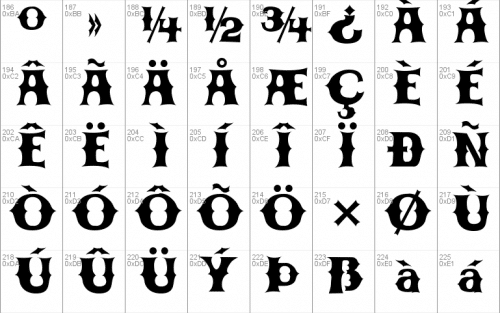 CBGB Font  5