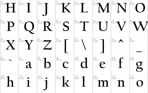 Californian FB Font 1