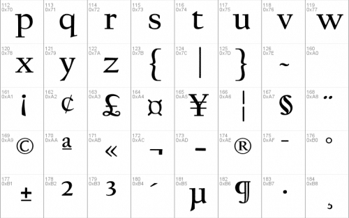 Californian FB Font 2