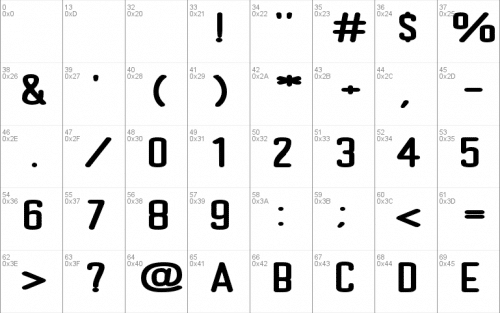Camp Font