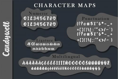 Candywell Brush Font 8