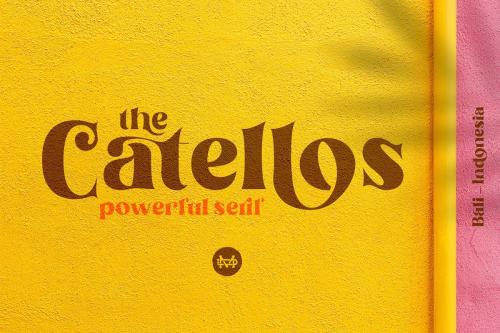 Catellos Powerful Serif Font