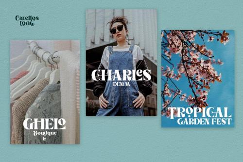 Catellos Powerful Serif Font 1