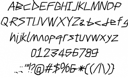 Caveman Font 2