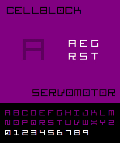 Cellblock Nbp Font 1