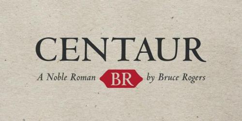 Centaur Font 10