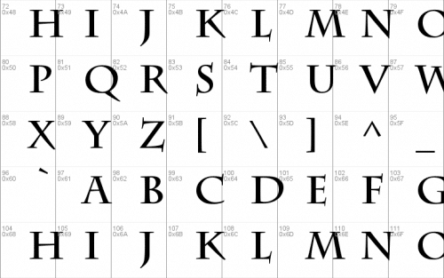 Charlemagne Std Font 1
