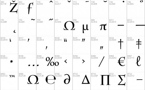 Charlemagne Std Font 5