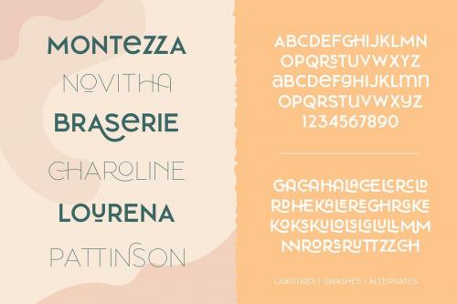 Cherione Sans Serif Font Family 7
