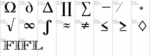 Chevalier Becker Stripes Caps Font 6