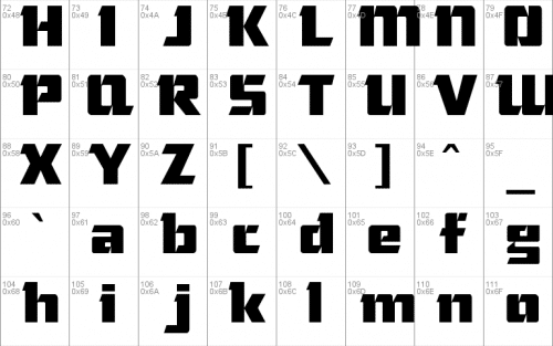 Chisel Font 1