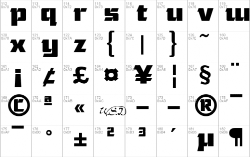 Chisel Font 2