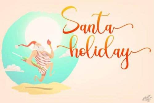 Christmas Bright Calligraphy Font 5