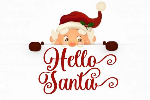 Christmas Story Calligraphy Font 3