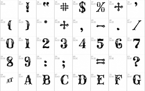 Cm Old Western Font