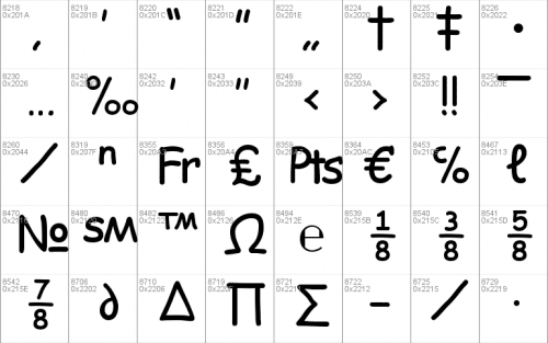 Comic Sans MS Font 13