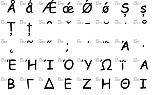 Comic Sans MS Font 8
