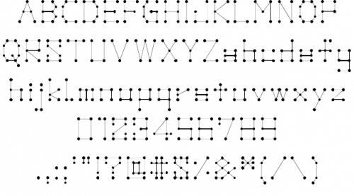 Constellation Font 1