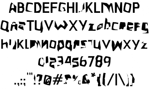 Crazy Punk Font