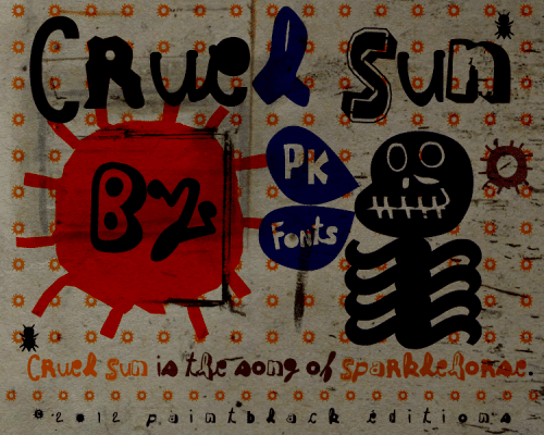 Cruel Sun Font