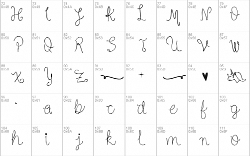 Curvy font 2