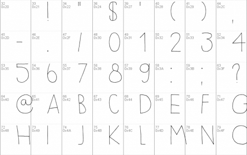 DK Sleepy Time Font 2