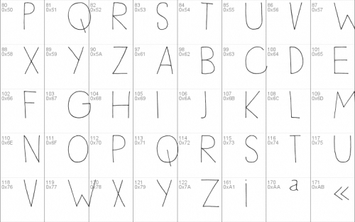 DK Sleepy Time Font 3