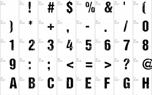 Dcc Ash Font