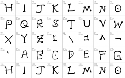 Death Note Font Font 1
