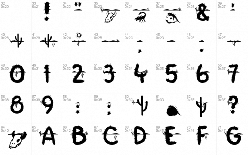 Desert Font 3