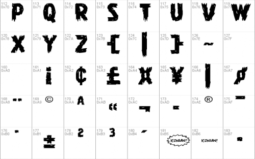 Dire Wolf Font 2