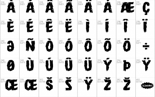 Dire Wolf Font 4