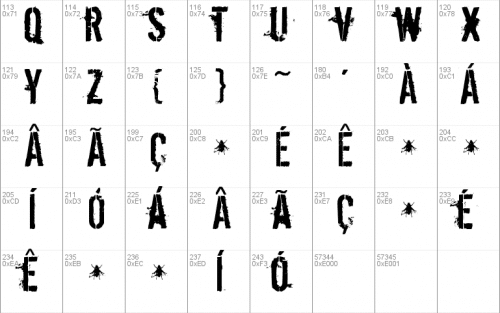 Dirty Ego Font 3