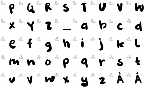 Dk Burobu Font 2