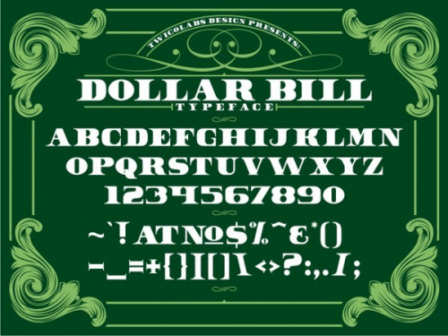 Dollar-Bill-Font-00
