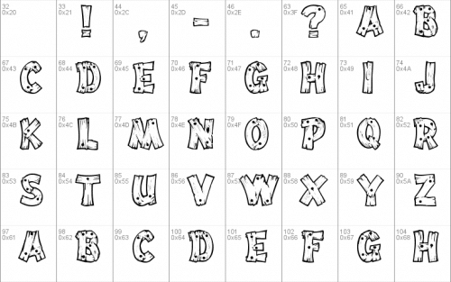 Driftwood Font