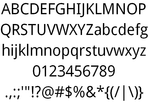 Droid Sans Font