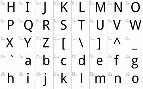 Droid Sans Font 3