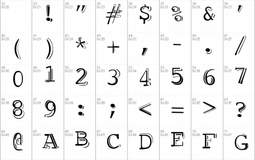 Dubble Trubble Font 1