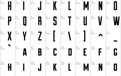 Duke Font 1