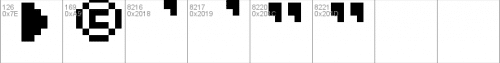 Early Gameboy Font 2